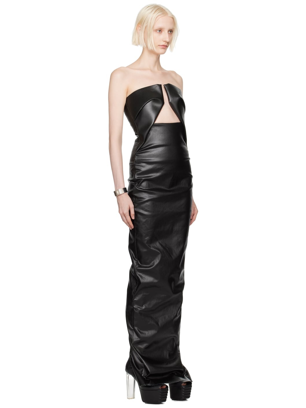 Black Porterville Prong Denim Maxi Dress - 2