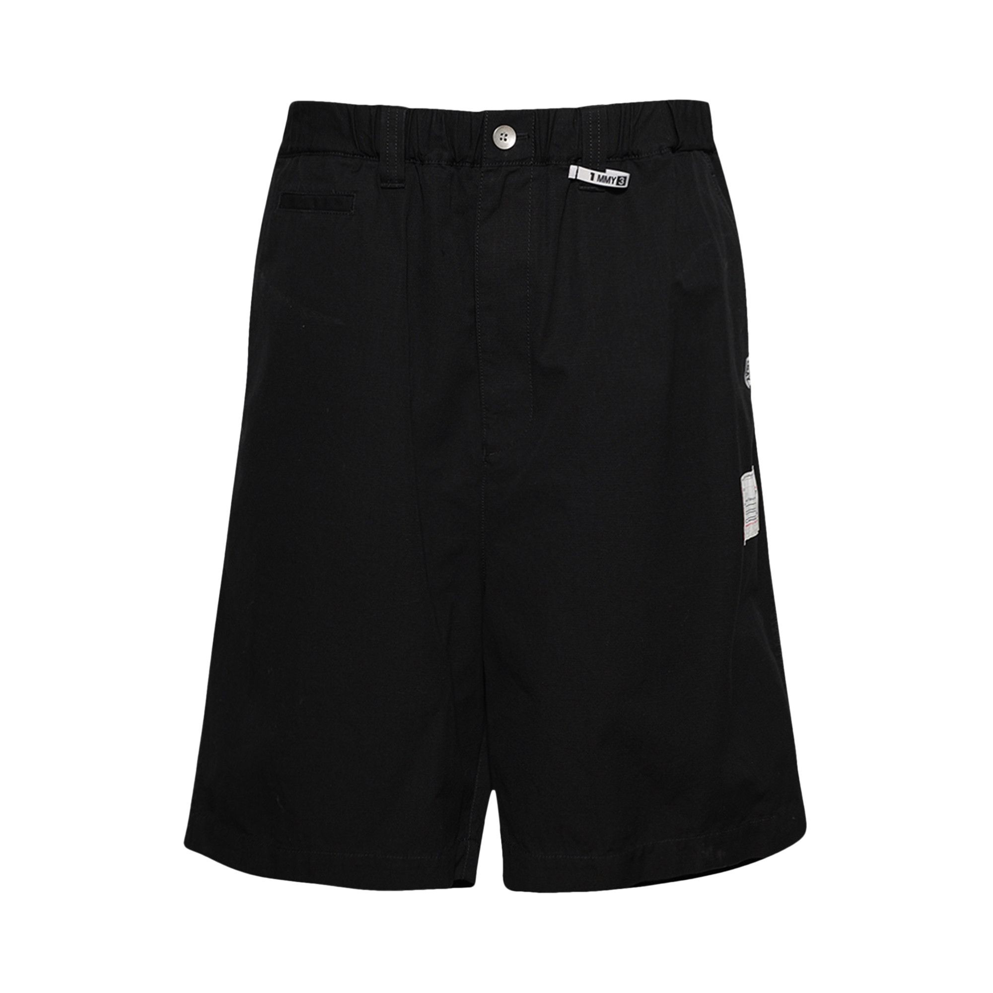 Maison Mihara Yasuhiro Four Legs Shorts 'Black' - 1