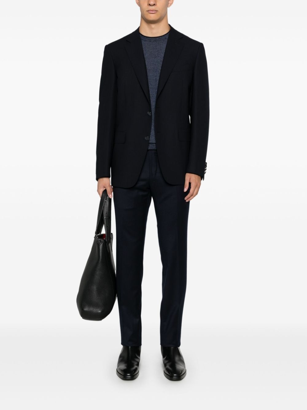 wool blazer - 2