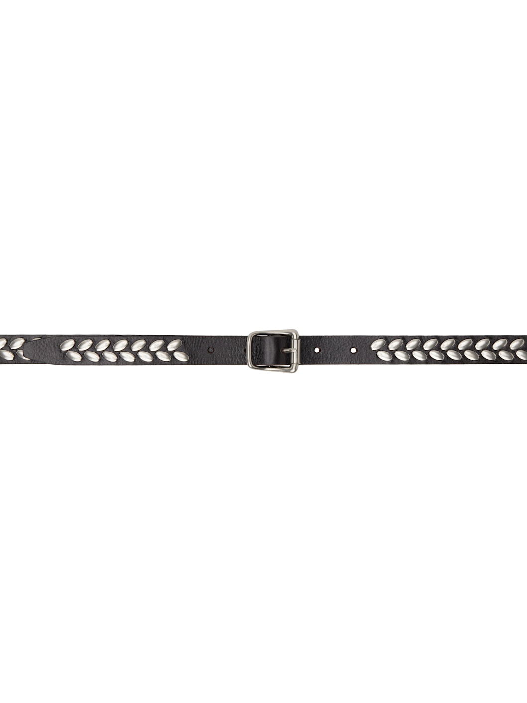 Brown Almond Stud 20 Belt - 1