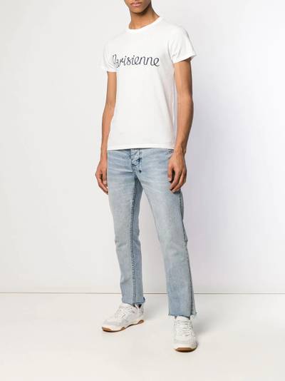 Maison Kitsuné Parisienne-print T-shirt outlook