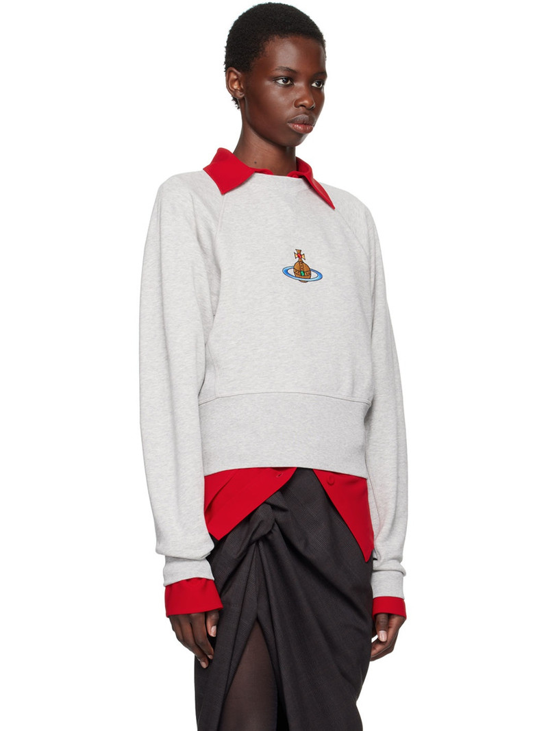 Gray Athletic Sweatshirt 2