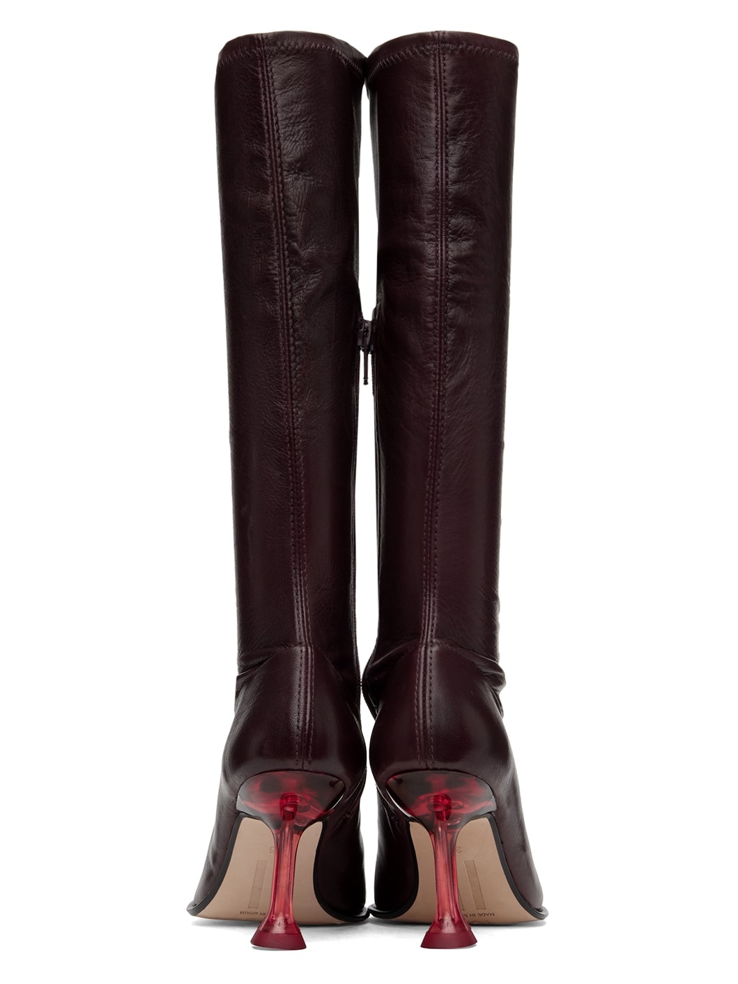 Burgundy Carlita Boots - 2