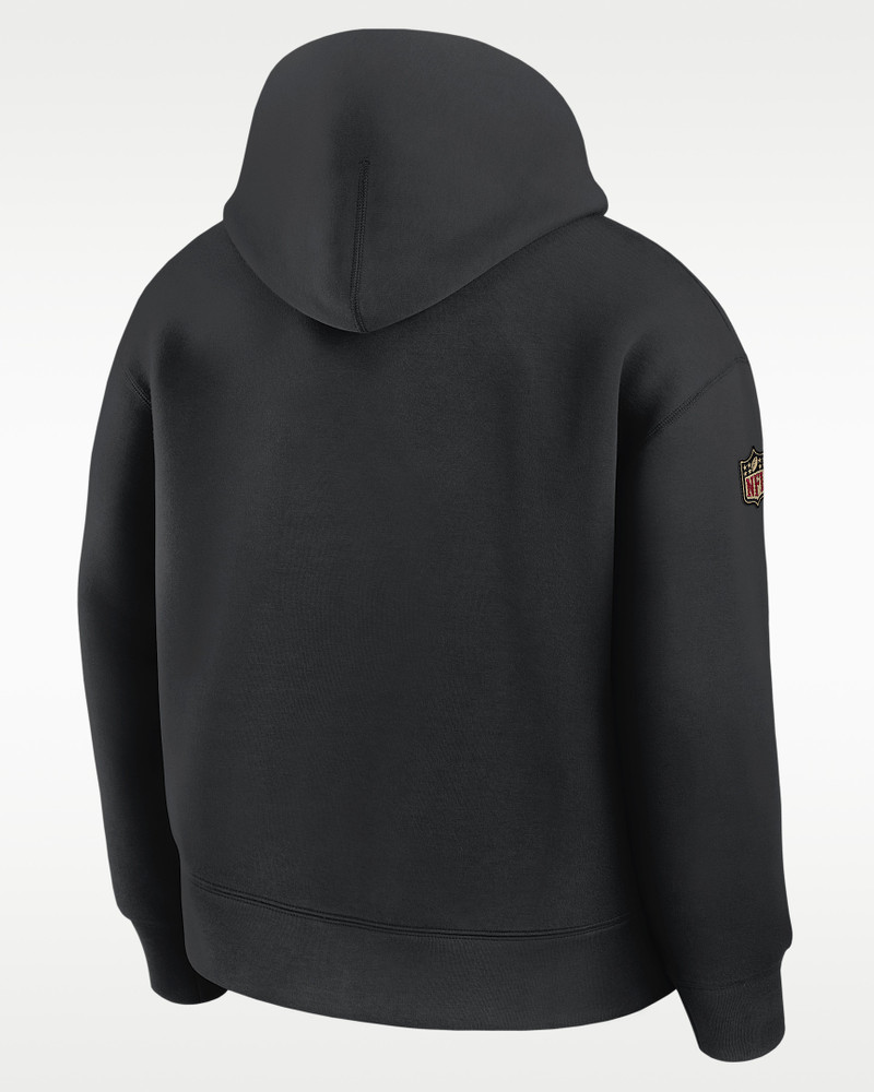 San Francisco 49ers Rivalries Collection Oversized Tech Fleece Men's Nike NFL Pullover Hoodie 10