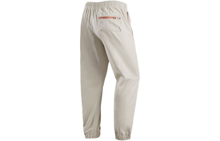 Men's Nike Woven Logo Printing Sports Pants/Trousers/Joggers Autumn White DR7832-072 - 2