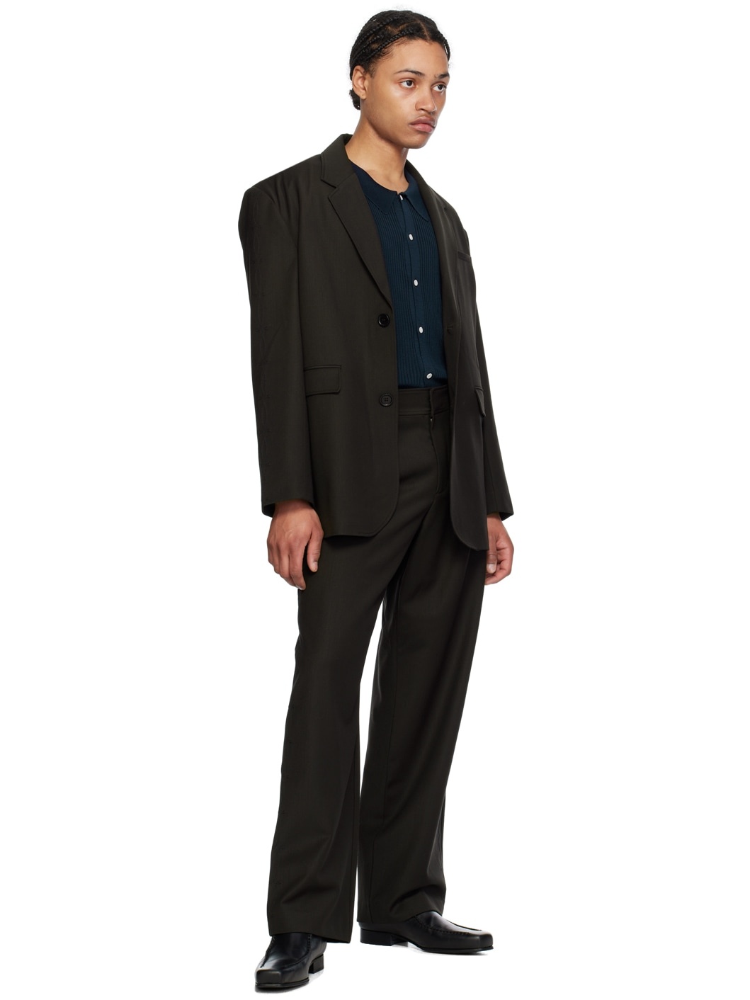 Brown Jude Blazer - 4