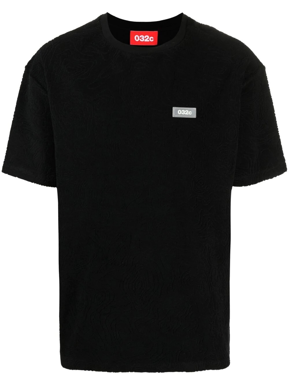 logo patch cotton T-shirt - 1