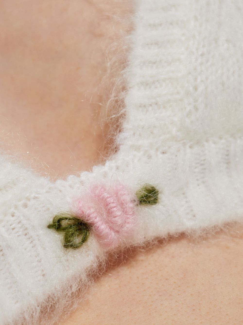 flower-embellishment top - 4