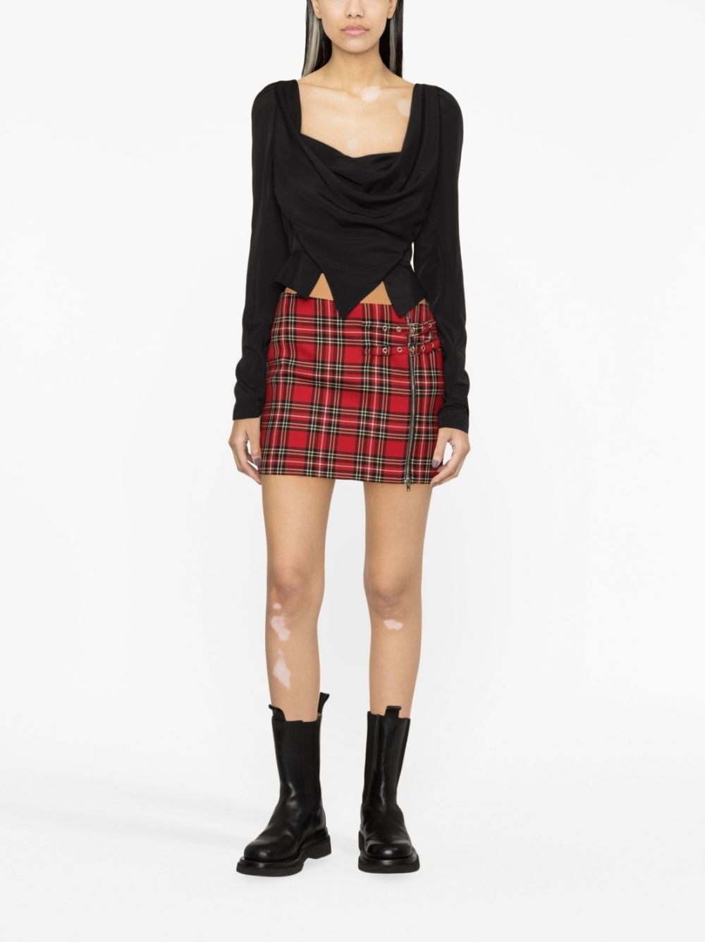 draped asymmetric top - 2
