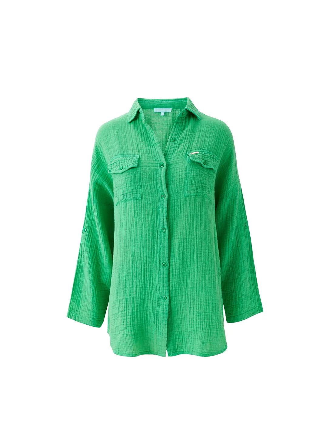 ELENA GREEN TOP - 1