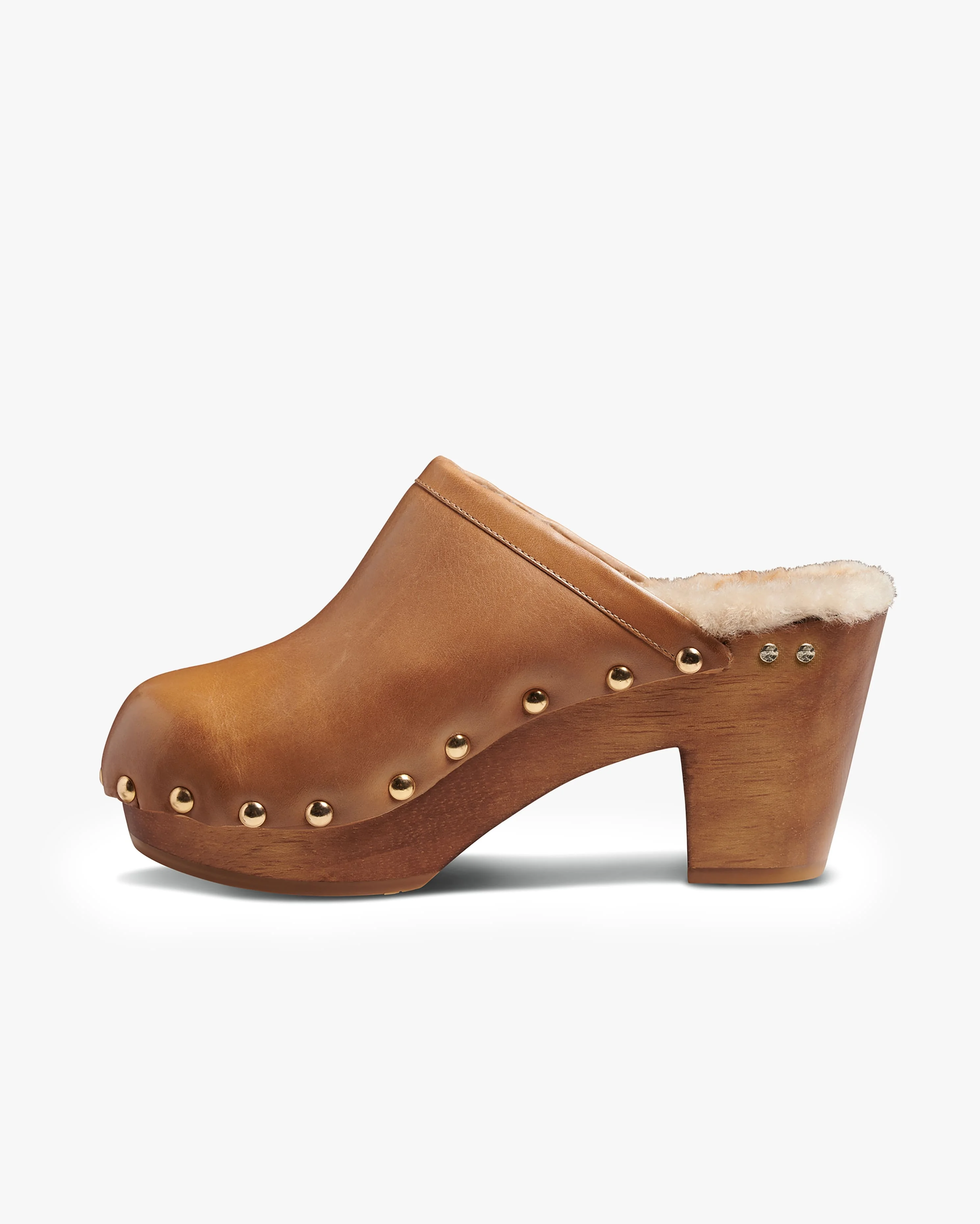 Woodpecker Shearling Clog - 1