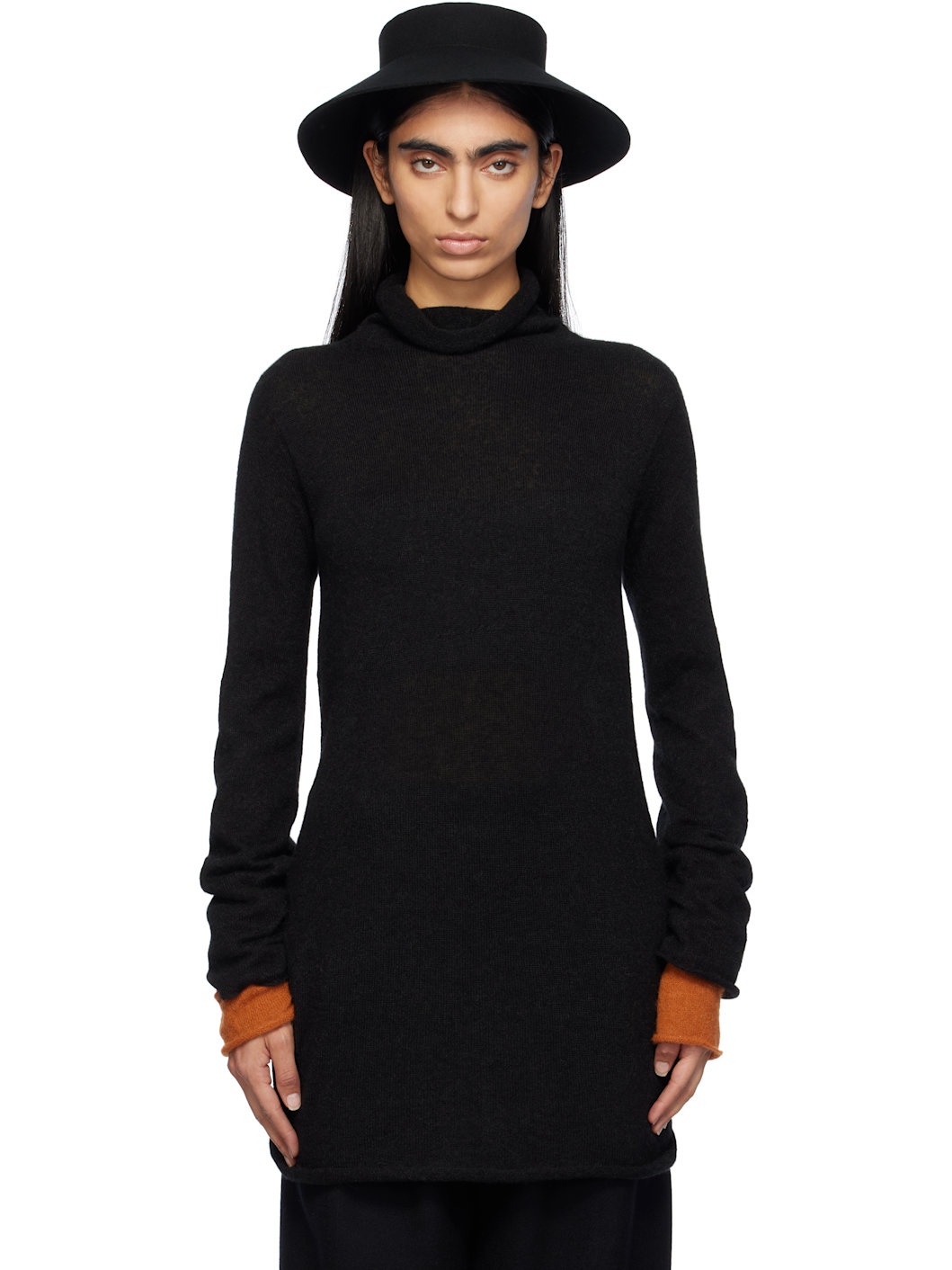 Black Interplay Turtleneck - 1