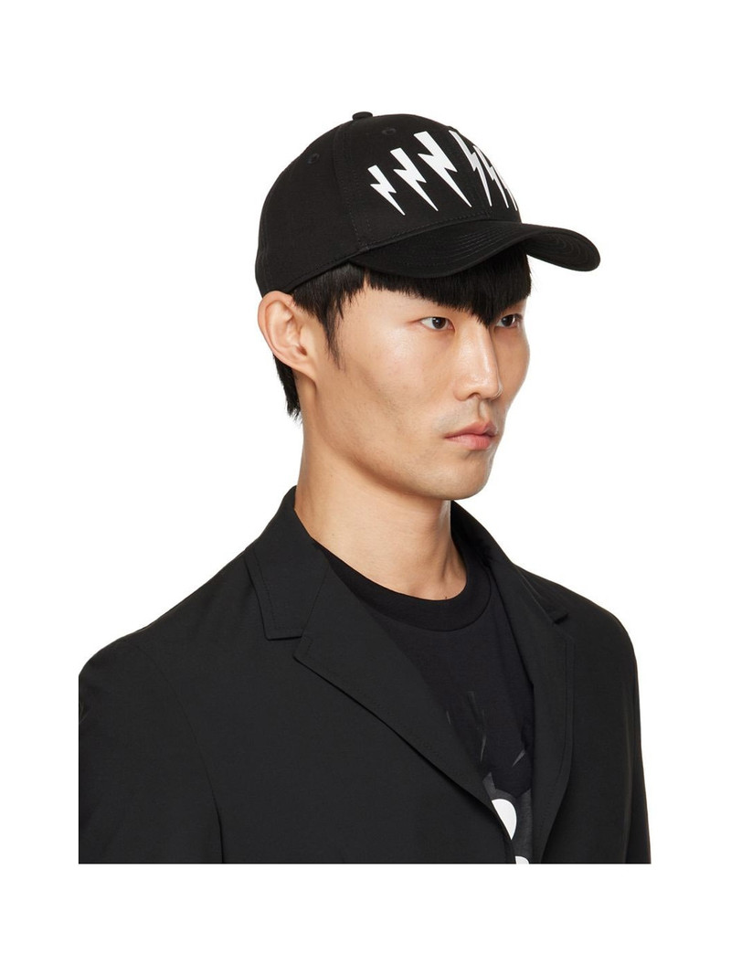 Neil Barrett Black Bolt Cap outlook