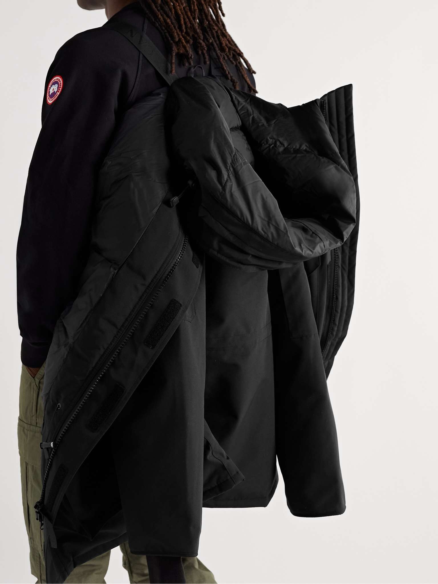 Expedition Logo-Appliquéd Artic Tech® Hooded Down Jacket - 6