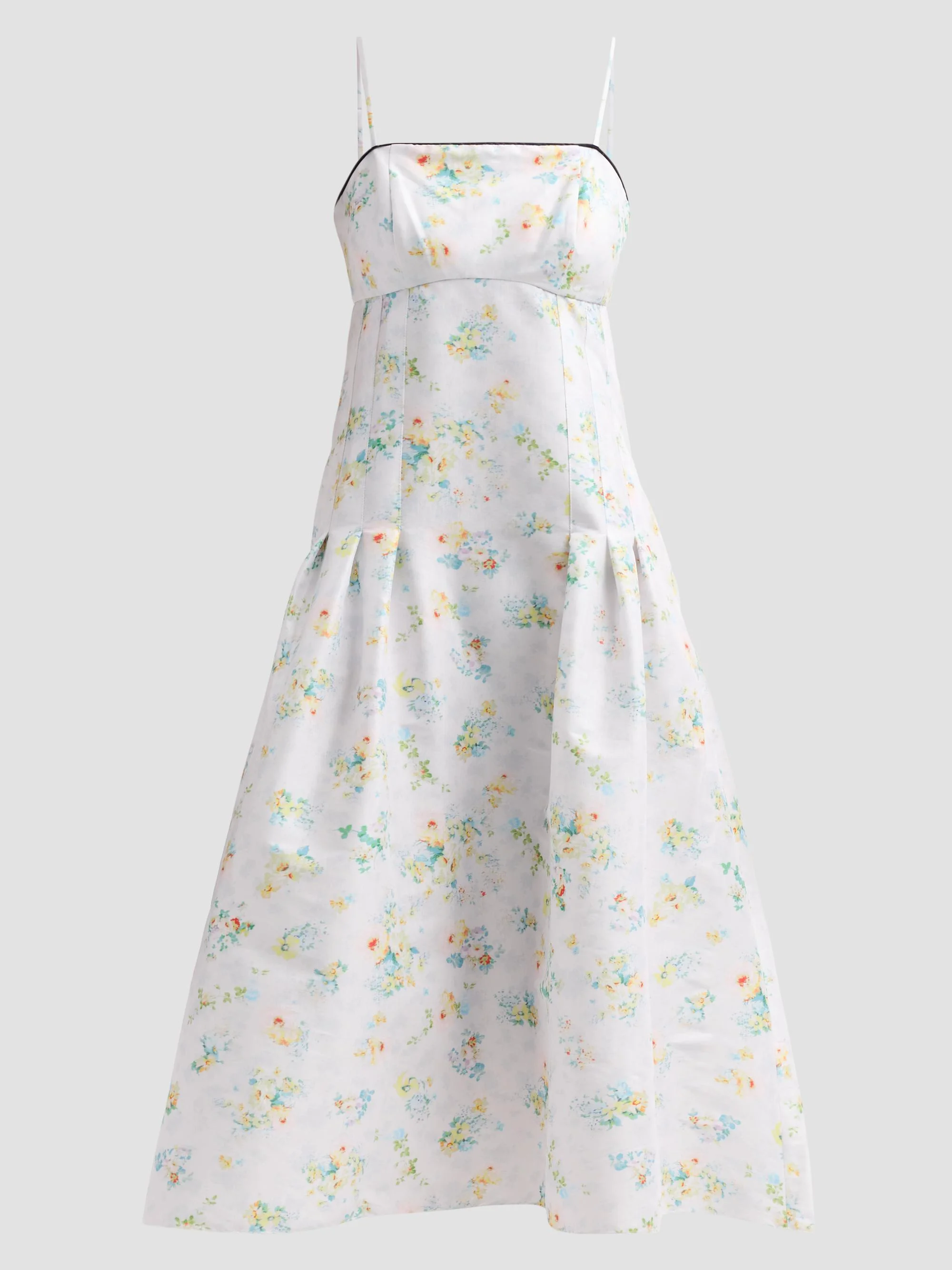 Women's Lena Pastel Meadow Taffeta Midi Dress - Pastel - 1