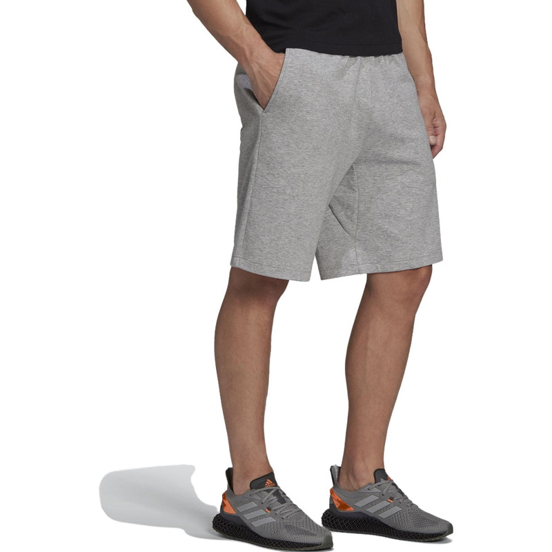 adidas adidas Sudio Lounge Shorts 'Heather Grey' HB0480 outlook