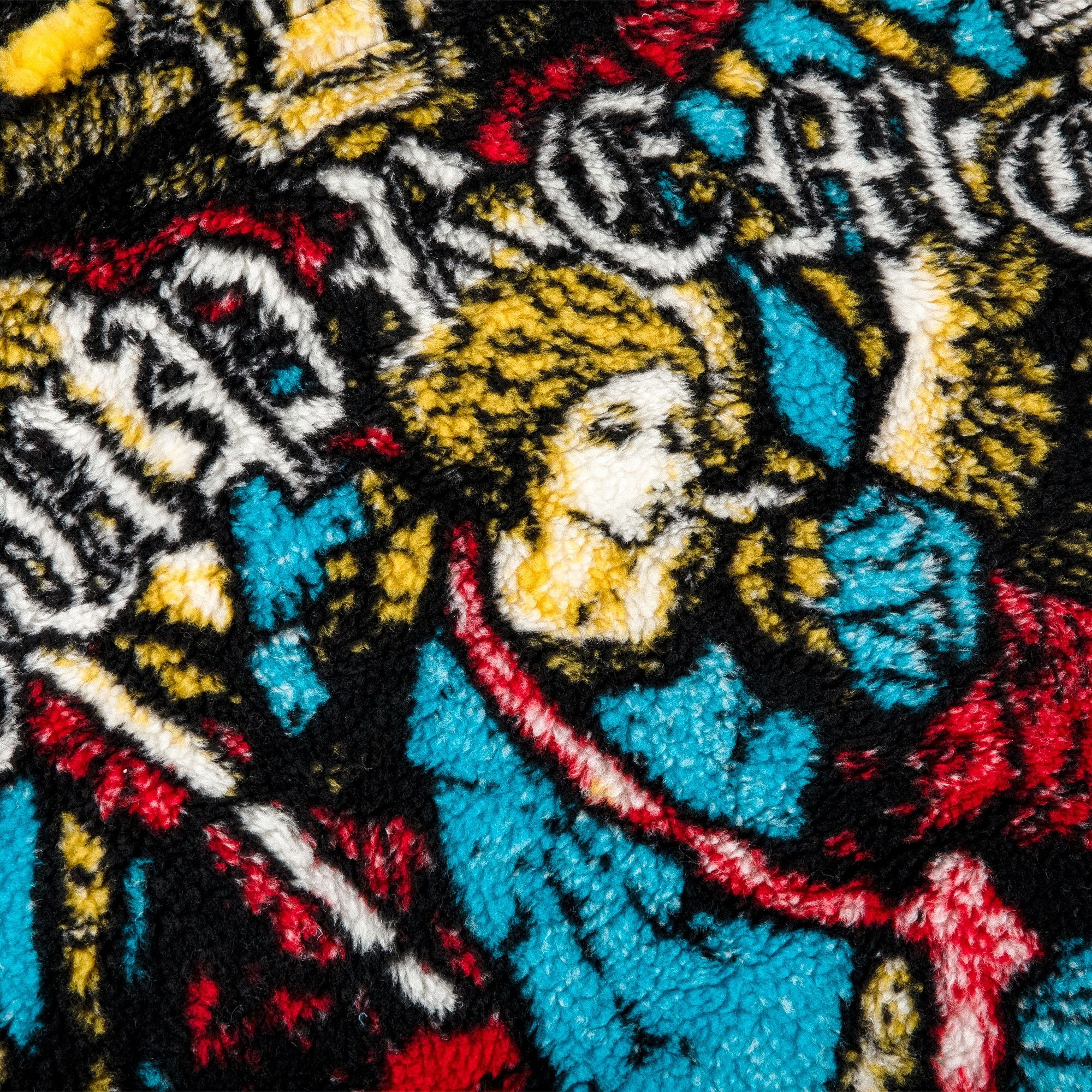 Supreme Saint Michael Fleece Jacket 'White' - 3