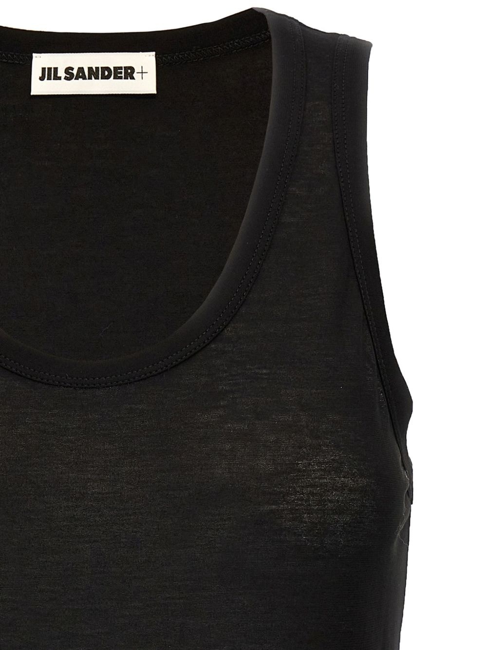 scoop-neck tank top - 3