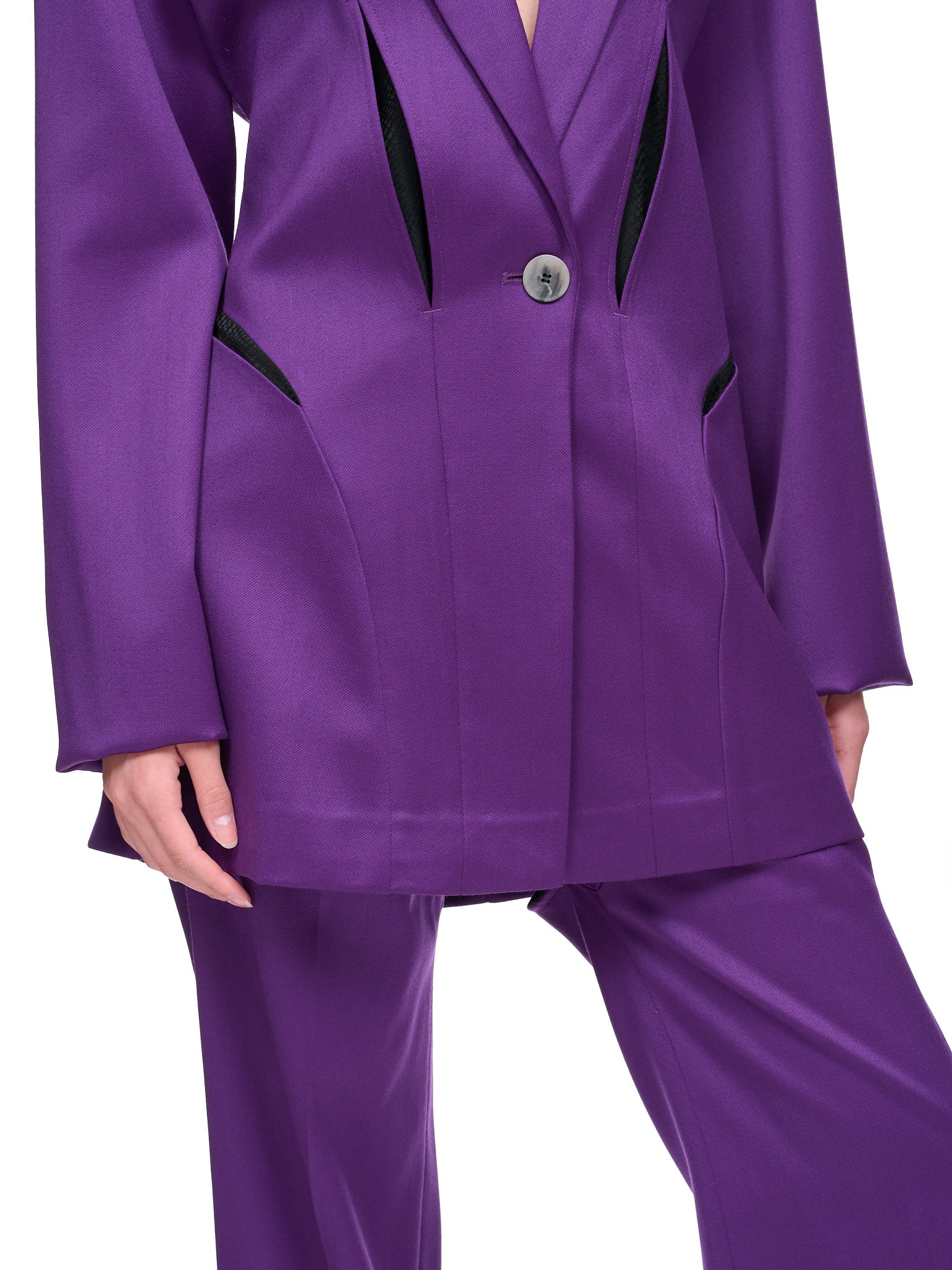 Wool Suit Jacket - 4