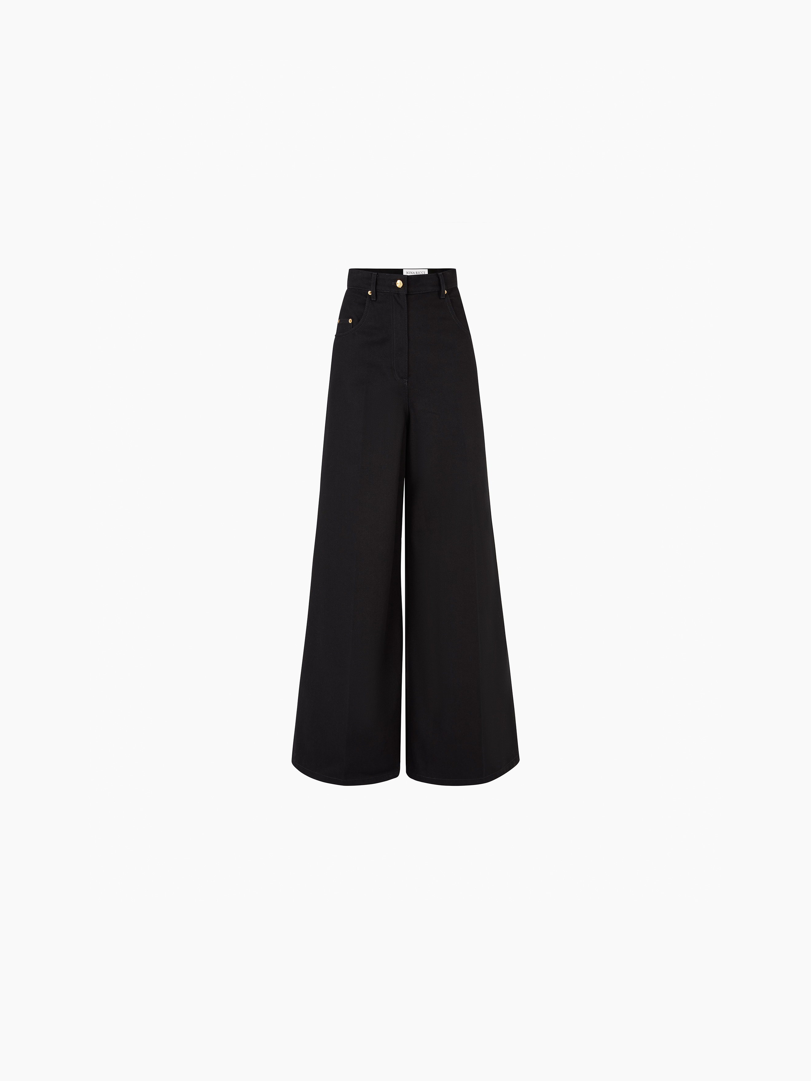 パンツ NINA RICCI DENIM FLARED PANTS Nina Ricci Flared Jeans | Blue | FARFETCH