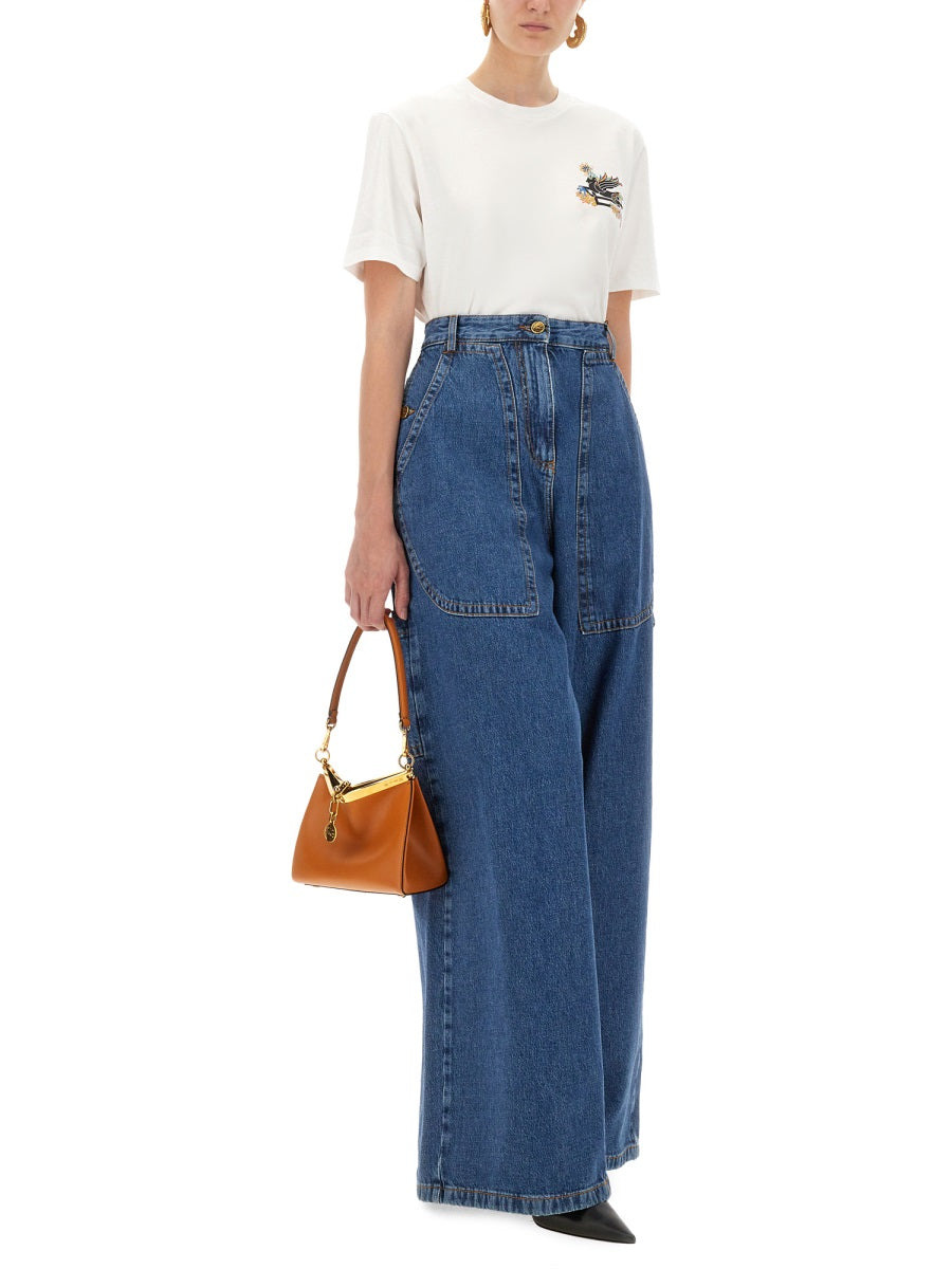 Etro Women T-Shirt With Pegasus - 2