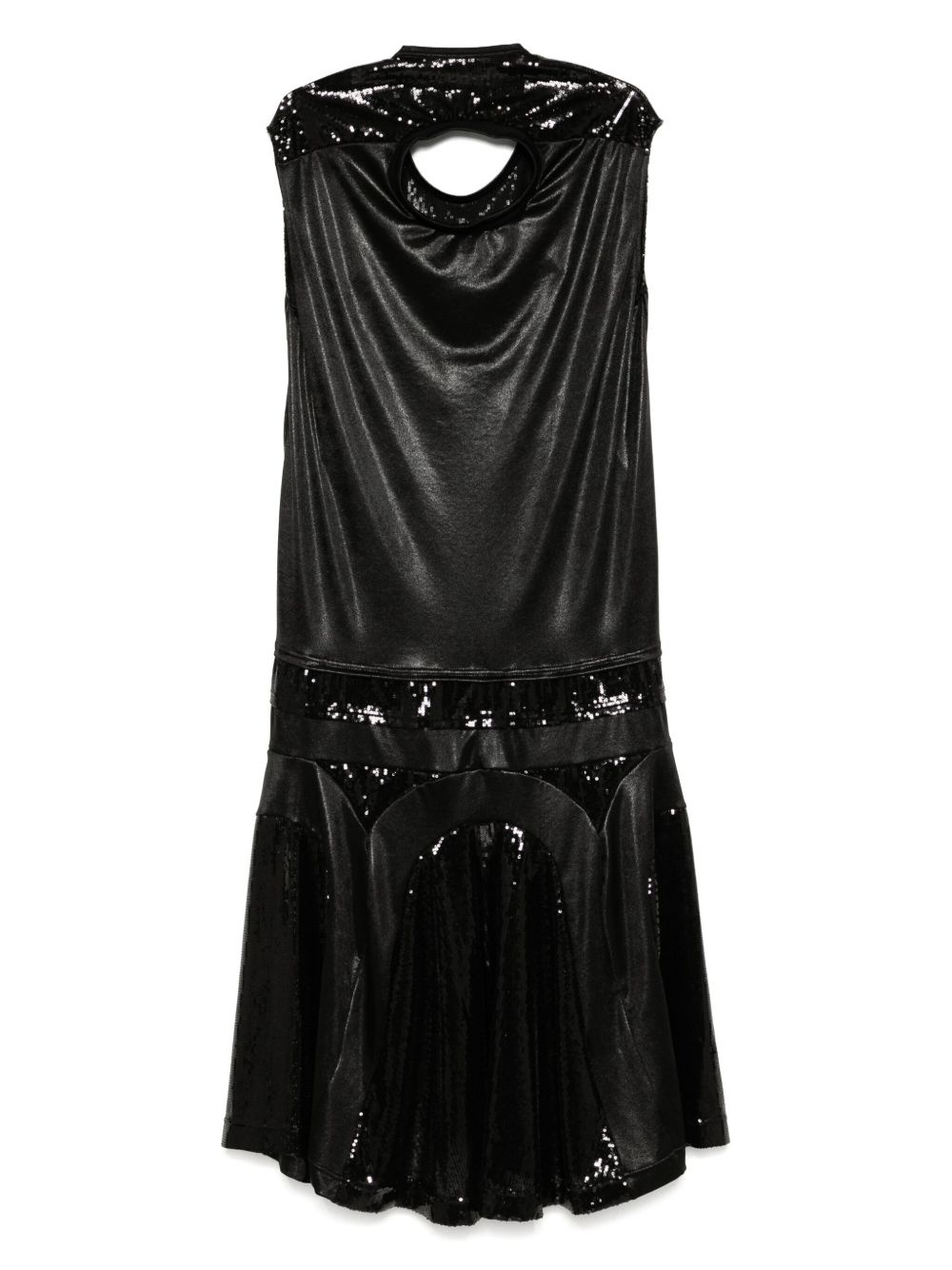 panelled dress - 2