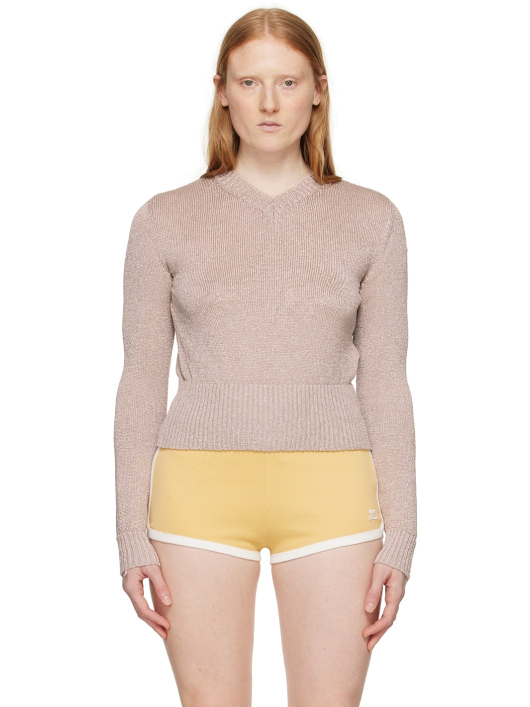 Beige Son Sweater - 1