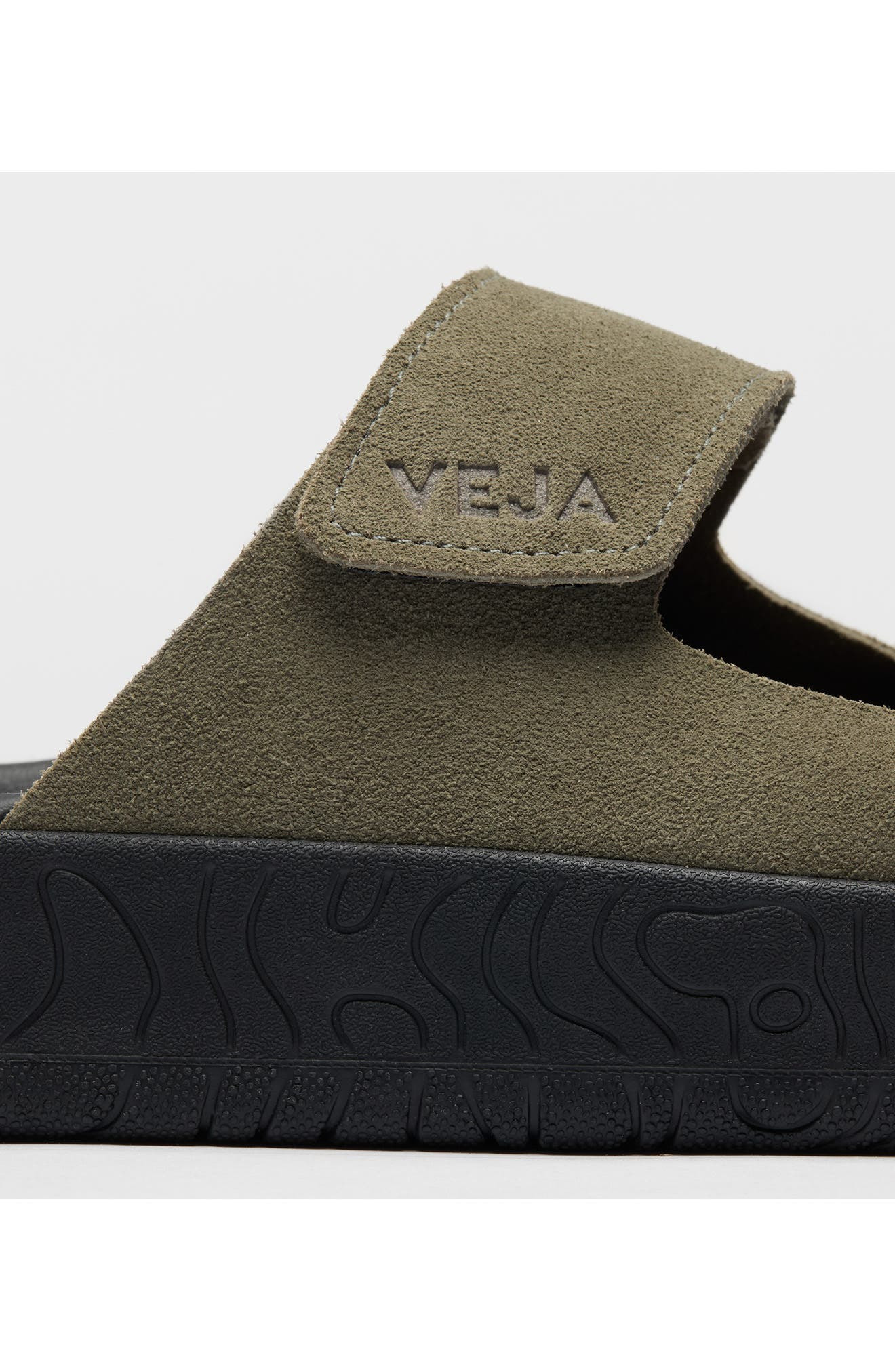 Veja Etna Slide Sandal in Kaki Black at Nordstrom - 3