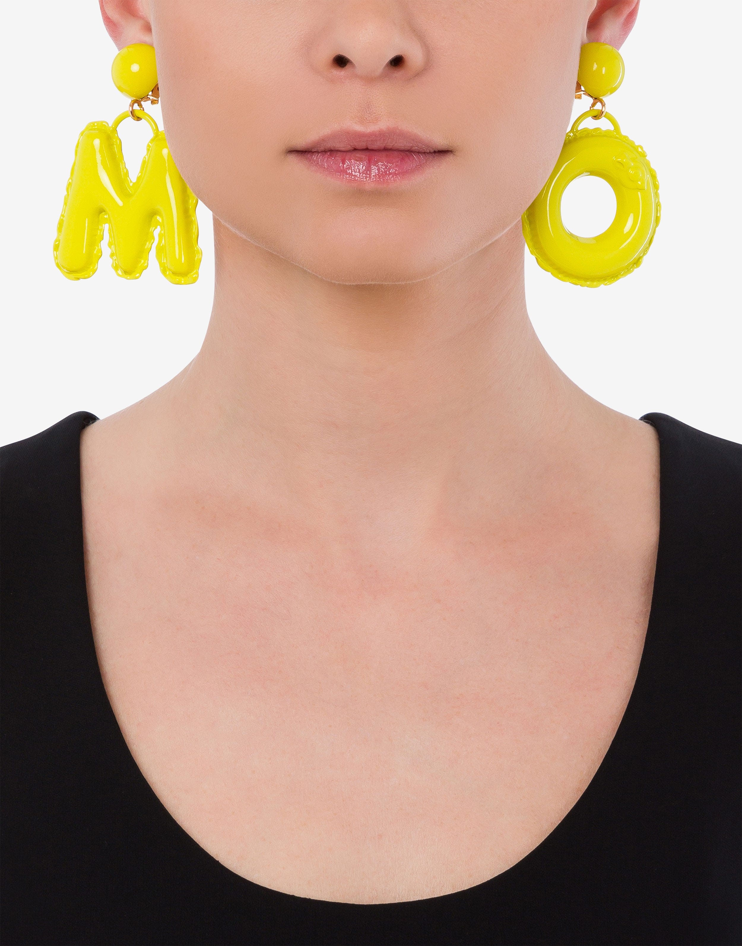 INFLATABLE LETTERS EARRINGS - 4