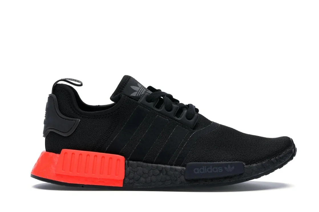 adidas NMD R1 Core Black Solar Red - 1