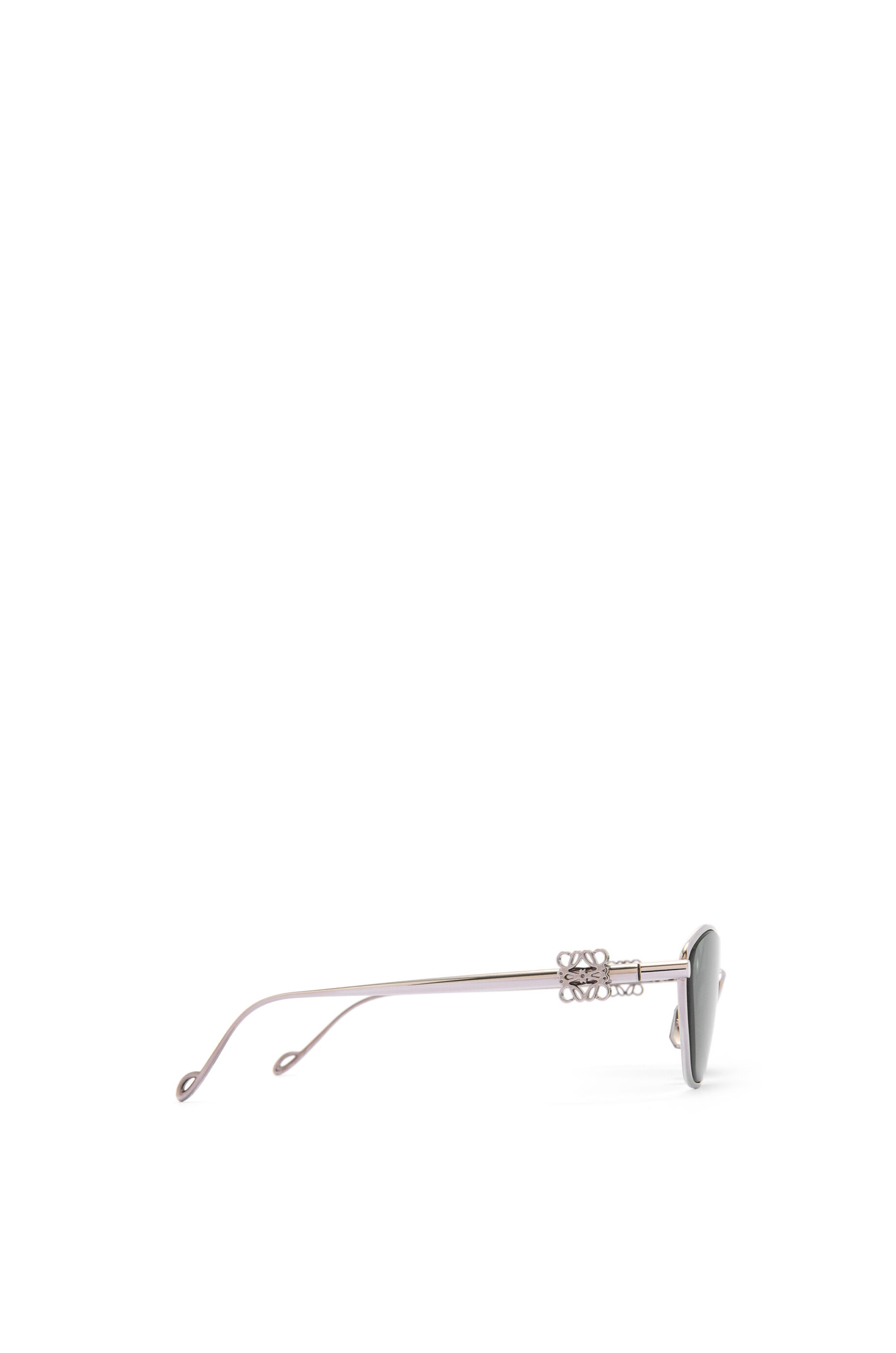 Loewe Anagram hexagonal sunglasses in metal | REVERSIBLE Loewe Anagram hexagonal sunglasses in metal | REVERSIBLE