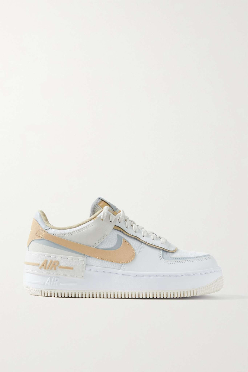 Air Force 1 Shadow leather platform sneakers - 1