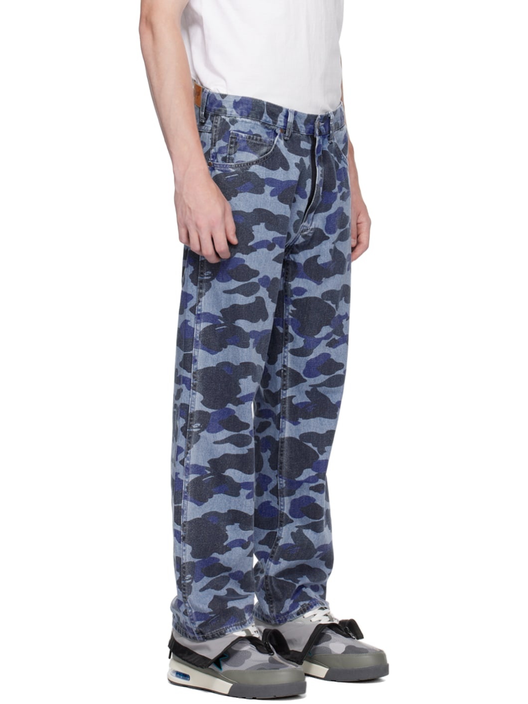 Blue Camo Over Jeans - 2