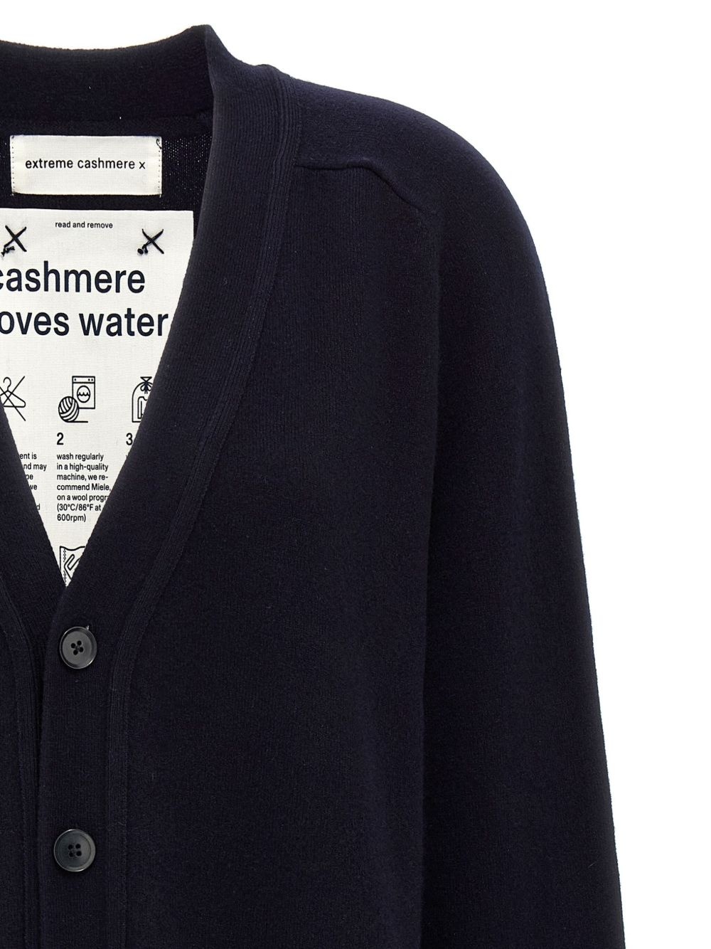 N.117 cashmere cardigan - 3