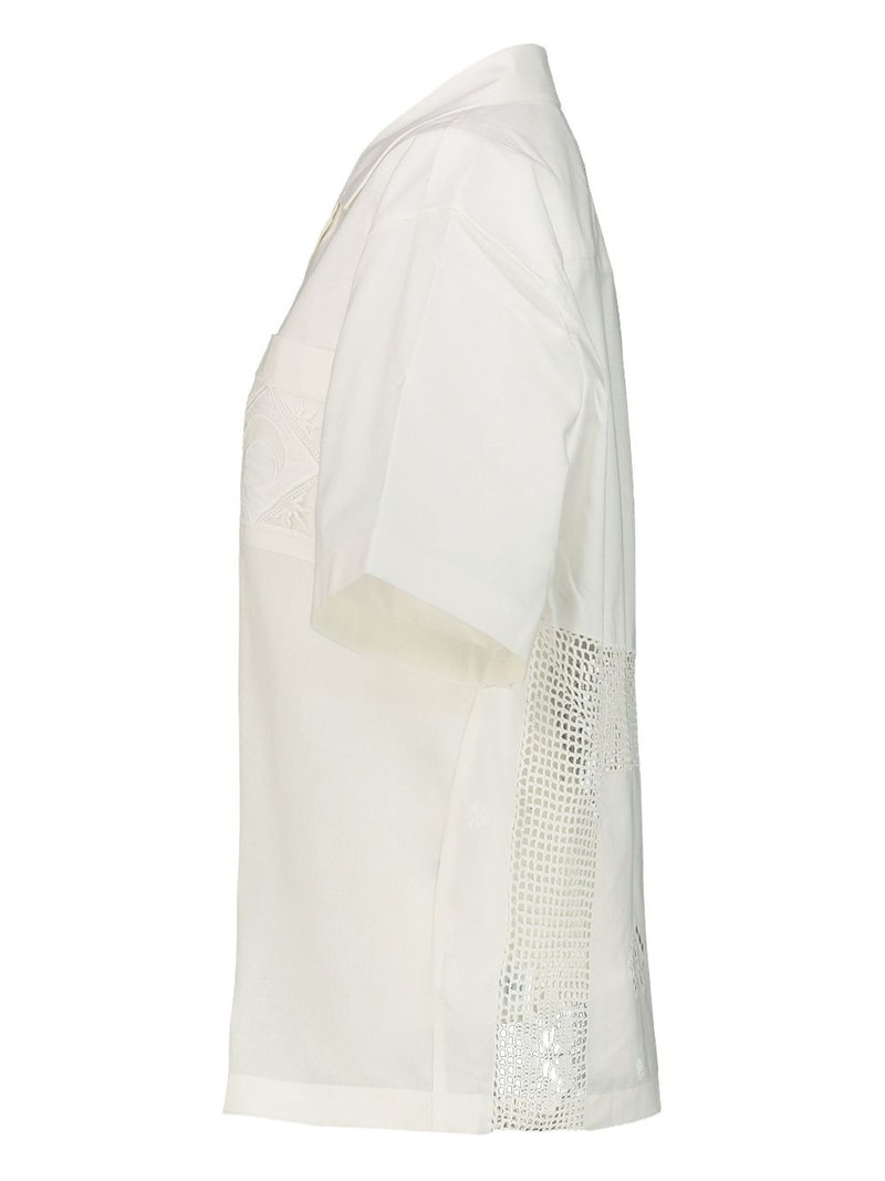 Marine Serre embroidered pocket shirt outlook