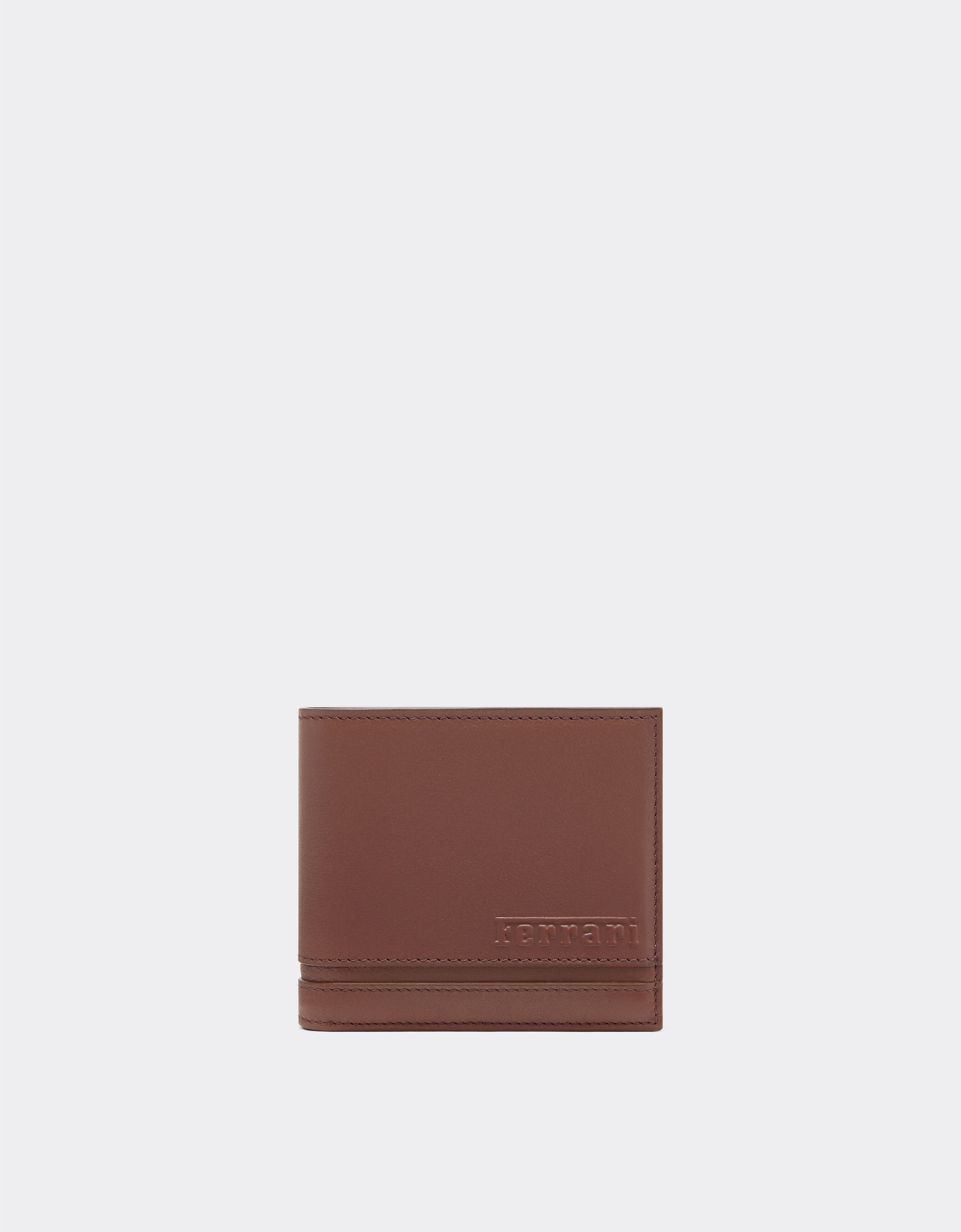 Horizontal wallet in smooth nappa leather - 1