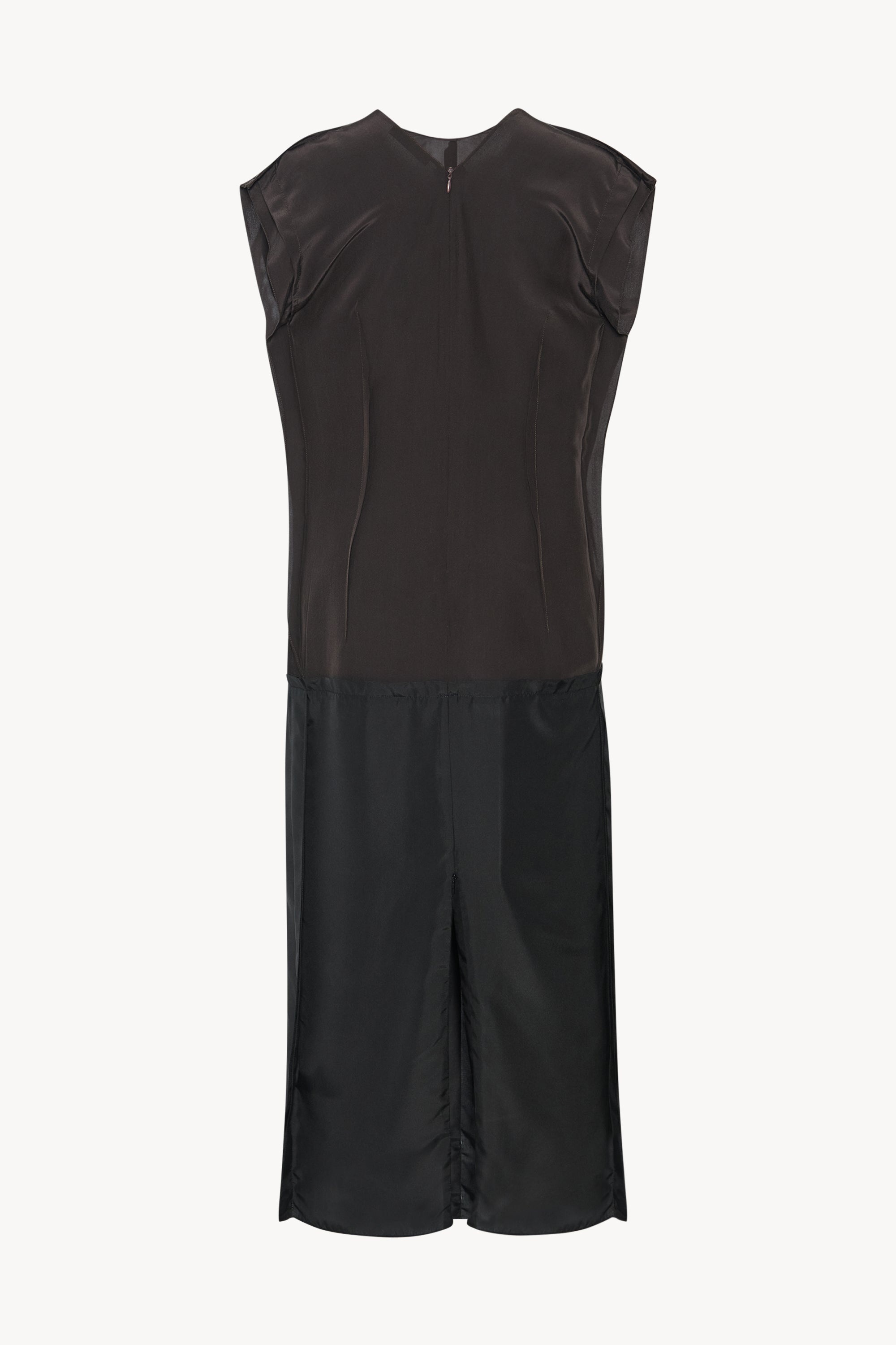 Irena Dress in Viscose and Silk - 3