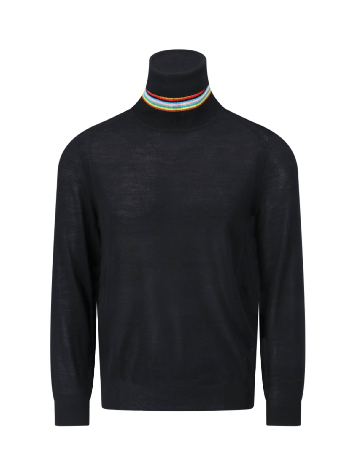 "SIGNATURE STRIPE" TURTLENECK SWEATER - 1