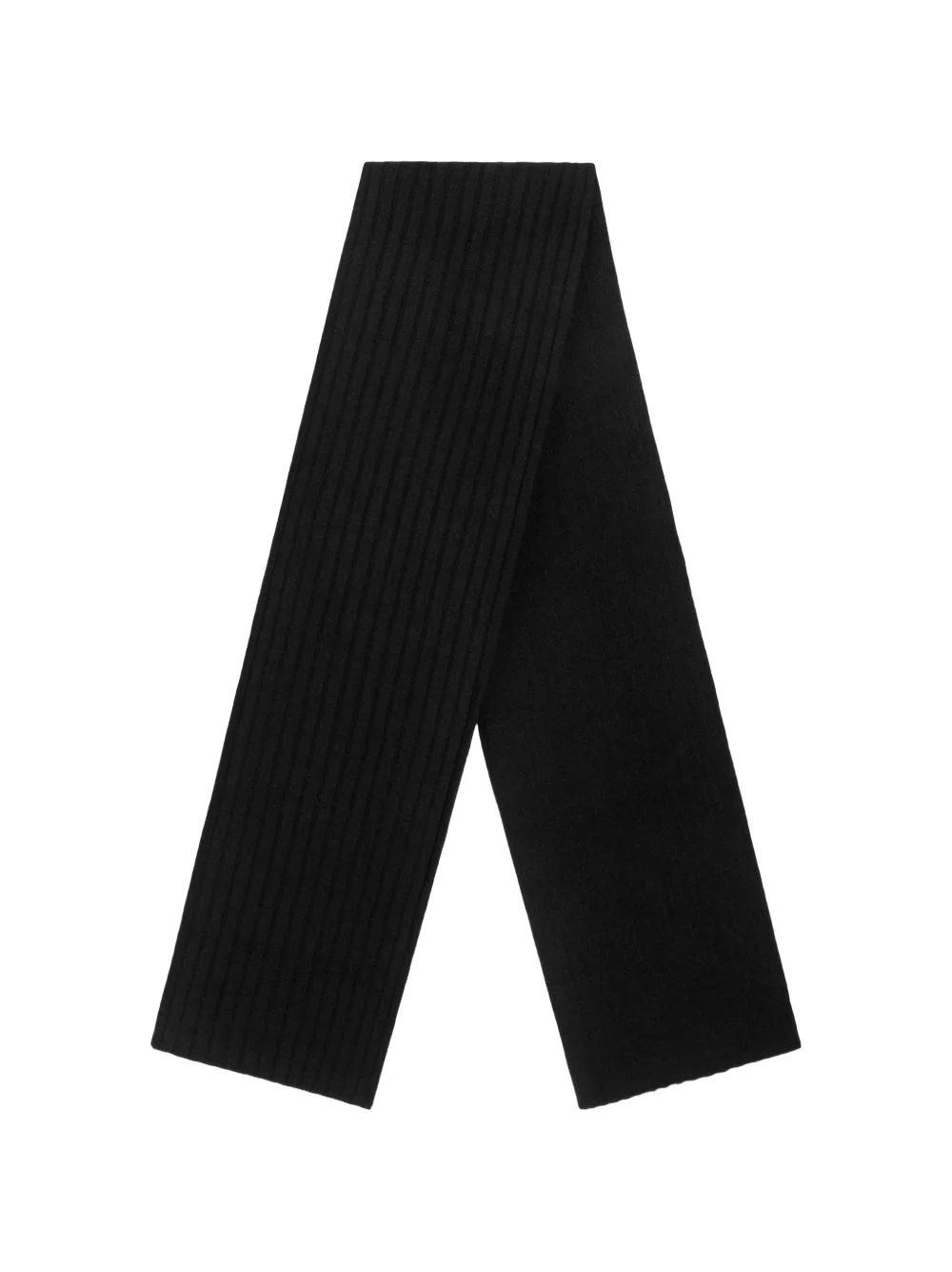cashmere knit scarf - 1