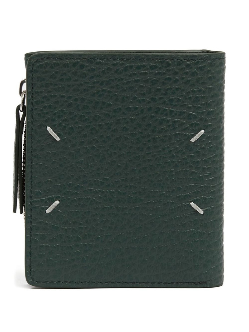 grainy flap wallet 1