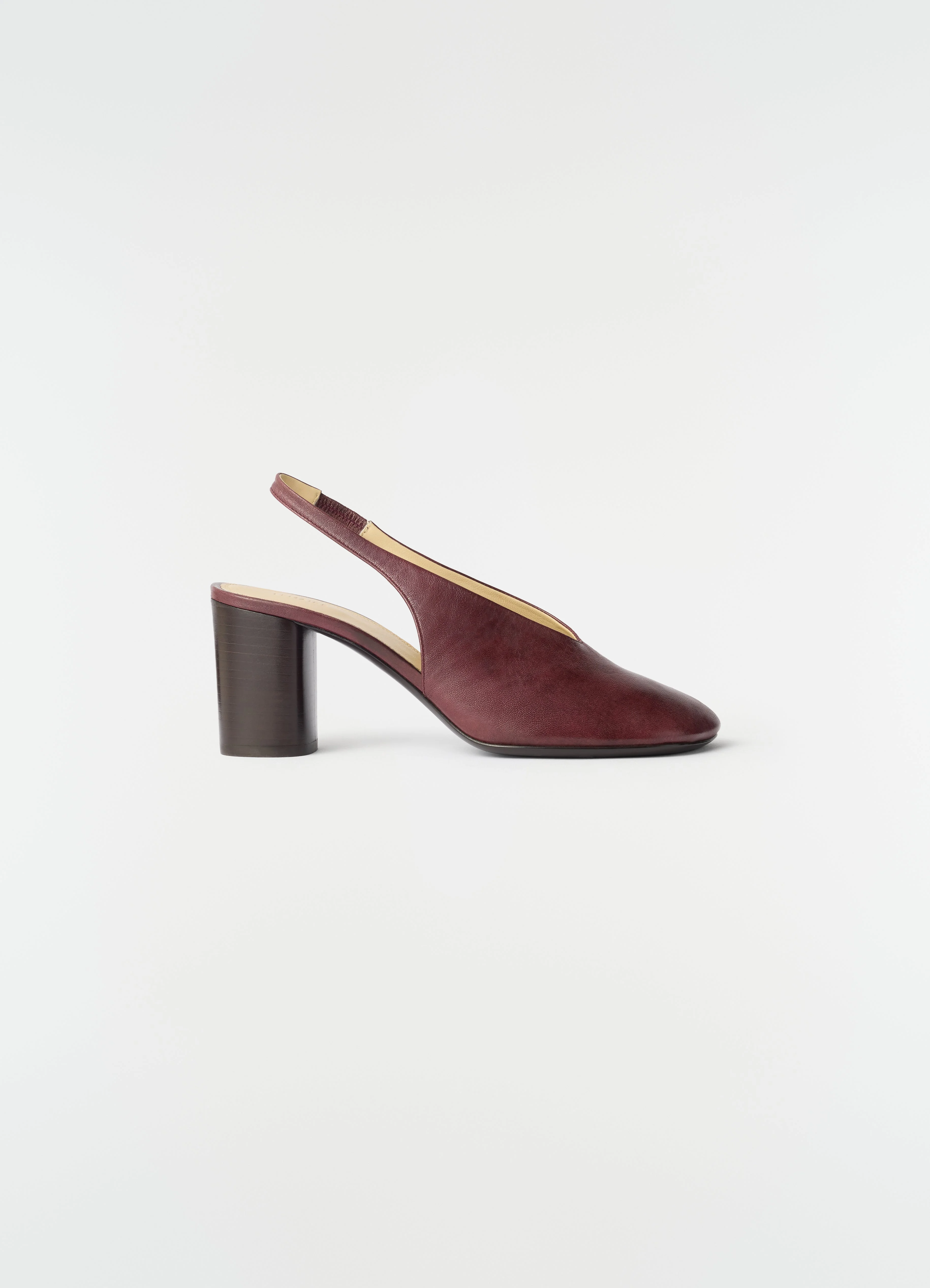 80 MM GLOVE SLINGBACK PUMPS IN SHADED LAMBSKIN - 1