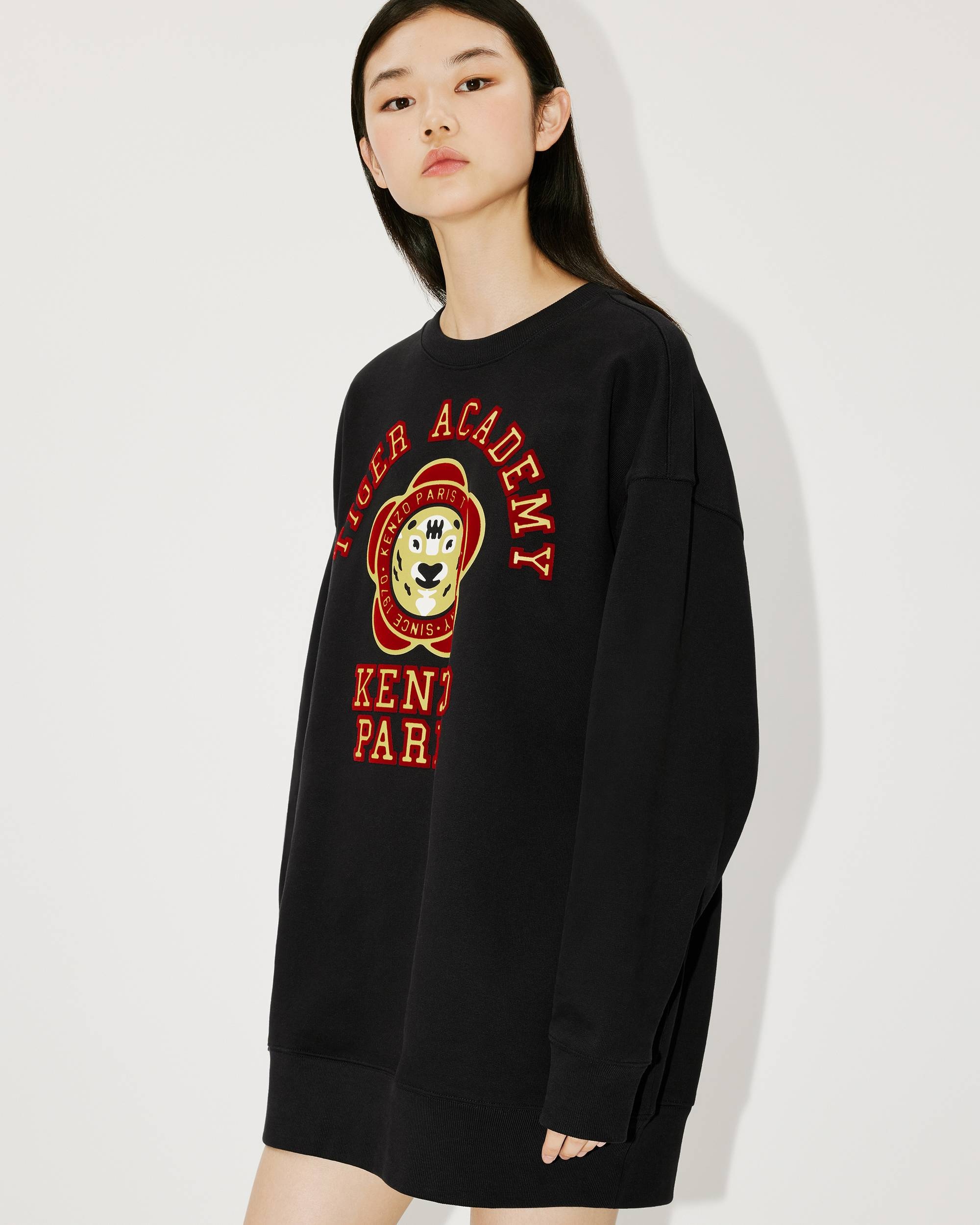 'KENZO Tiger Academy' sweatshirt dress - 8