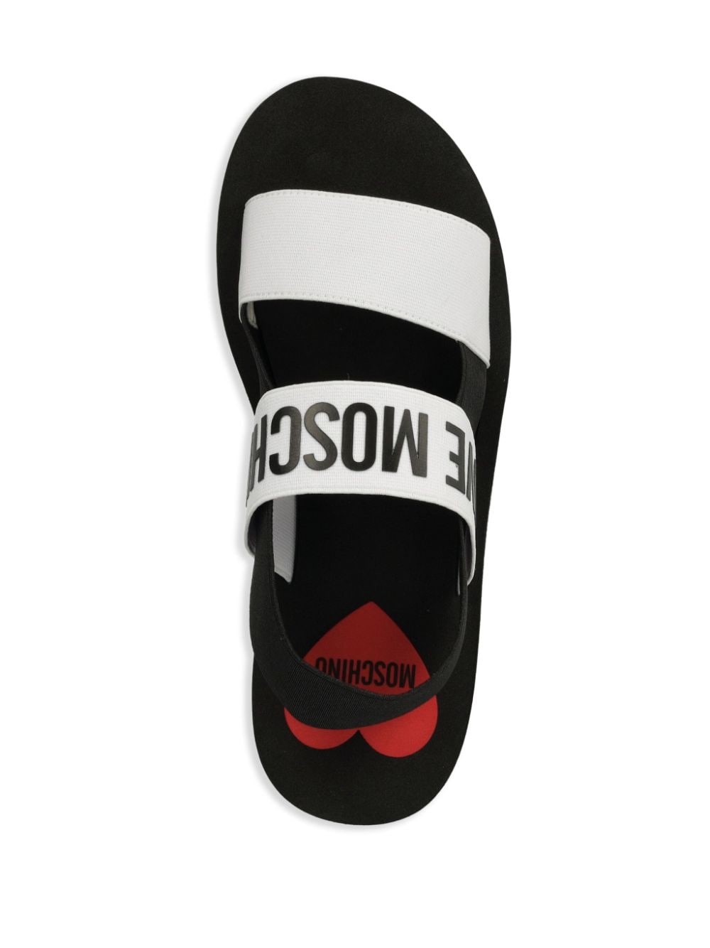 logo-print sandals - 4