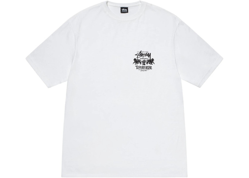 Stüssy Stussy Tough Gear International Tee White outlook