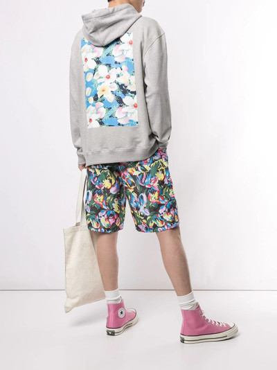 KENZO x Vans floral-print hoodie outlook