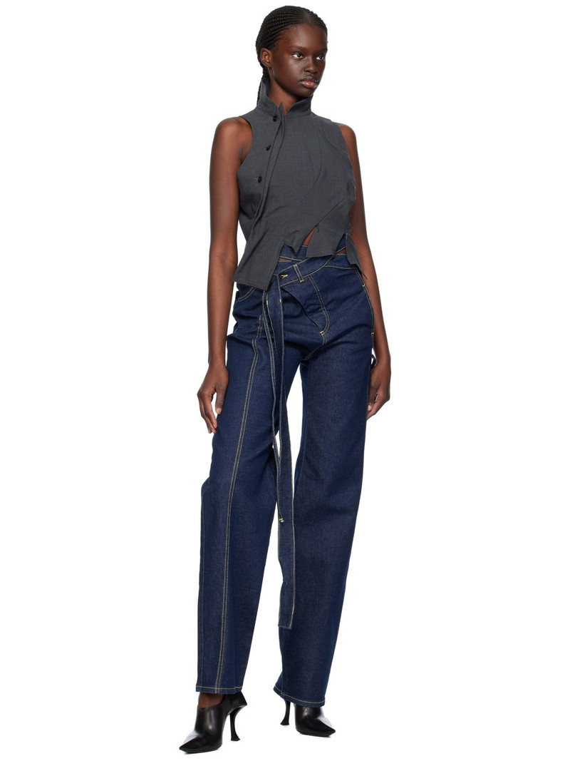 OTTOLINGER SSENSE Exclusive Blue Jeans outlook