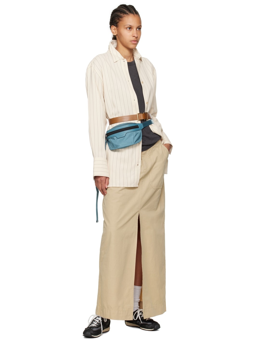 Blue Mini Commuter Belt Bag - 4
