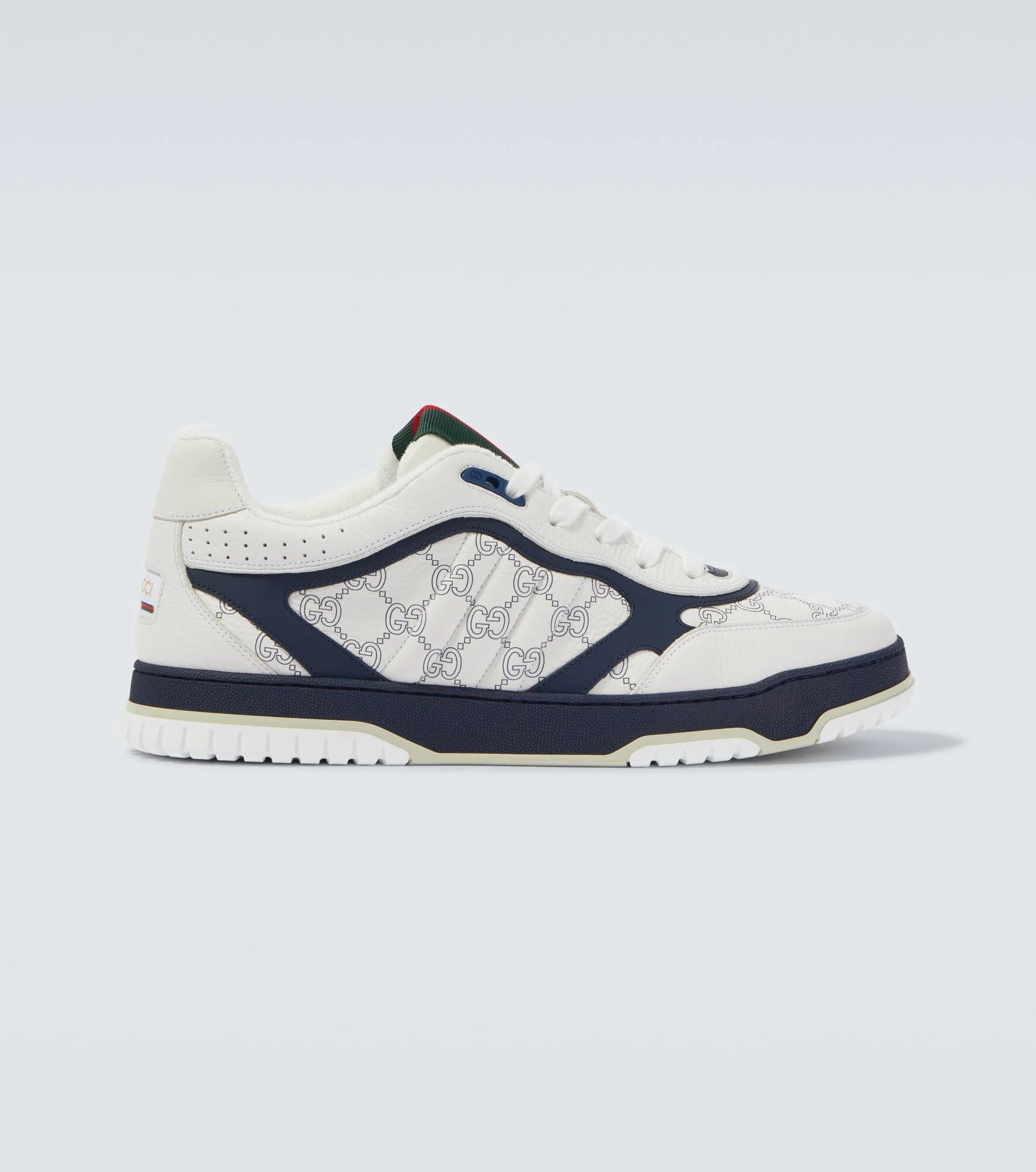 Gucci Re-Web leather sneakers - 1