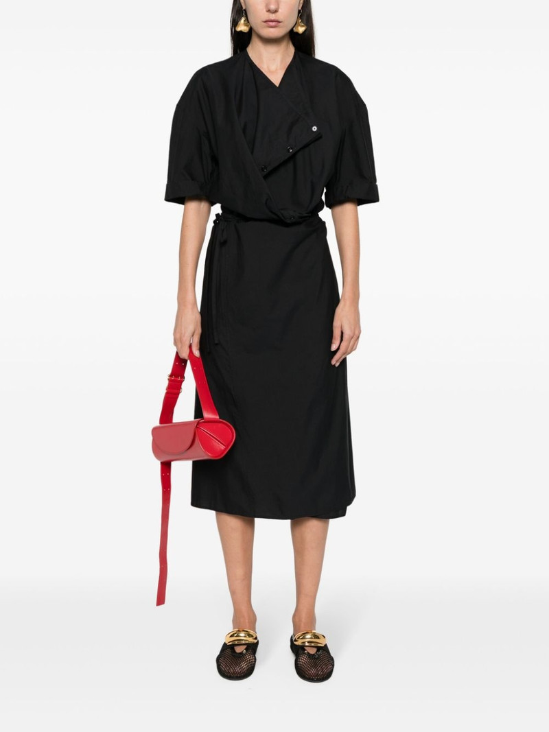 Lemaire cowl-neck midi dress outlook