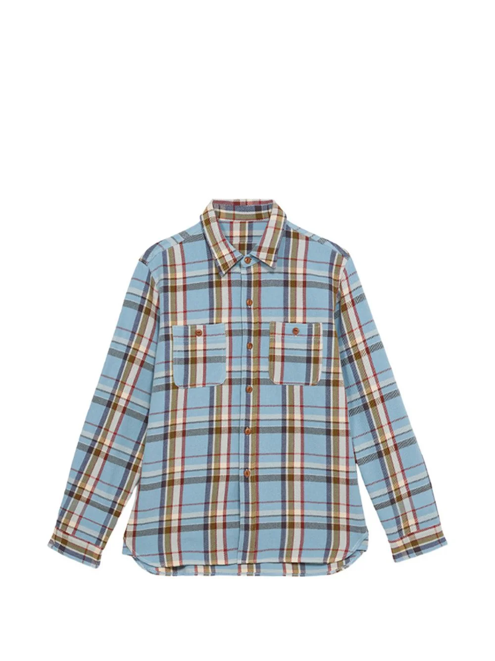 Work checked pocket shirt - 1